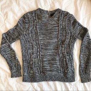 Cashmere/Cotton Knit Sweater